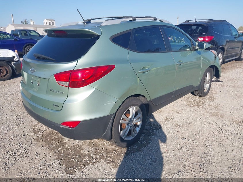 Vin: km8jucac4cu417309, lot: 46906464, hyundai tucson gls 20124