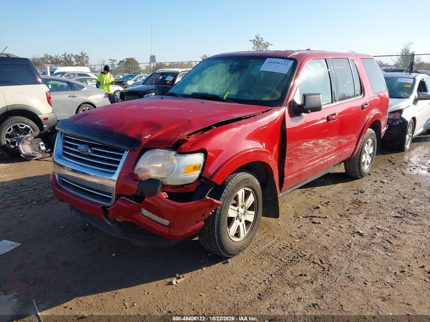 2009 Ford Explorer Xlt, Переворот, IAAI, VIN 1FMEU73E69UA19048 — фото 2