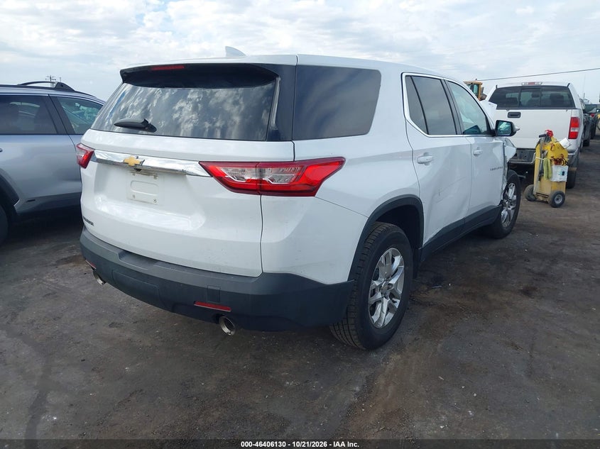 Vin: 1gnerfkwxlj289877, lot: 46906488, chevrolet traverse fwd ls 20204