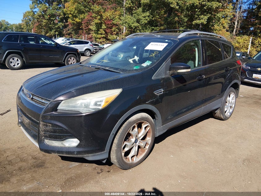 Vin: 1fmcu0j92dub13246, lot: 46906502, ford escape titanium 20132