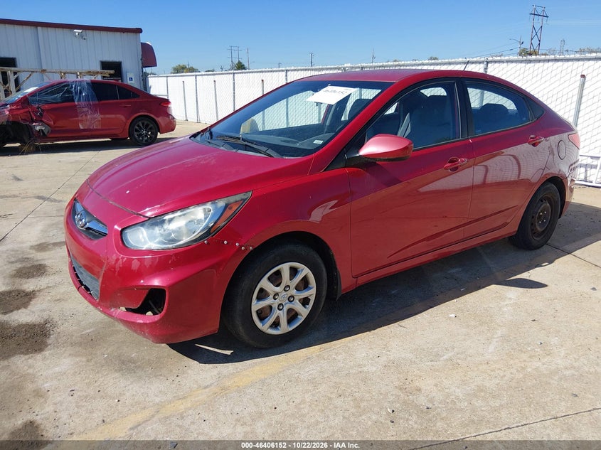 Vin: kmhct4ae0cu145912, lot: 46906510, hyundai accent gls 20122