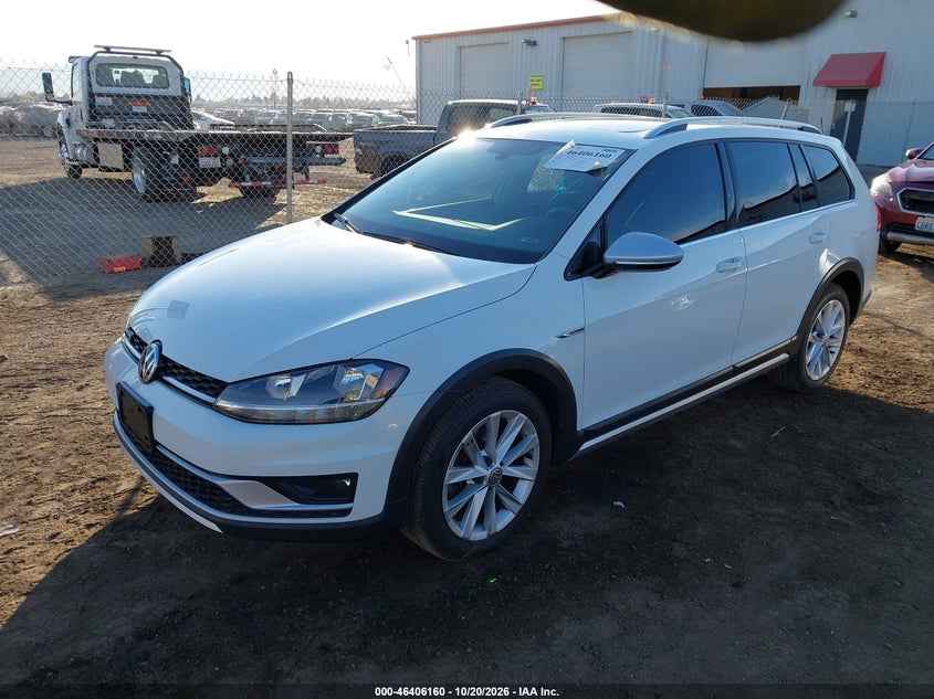 Vin: 3vwh17auxkm514705, lot: 46906518, volkswagen golf alltrack tsi s/tsi se/tsi sel 20192