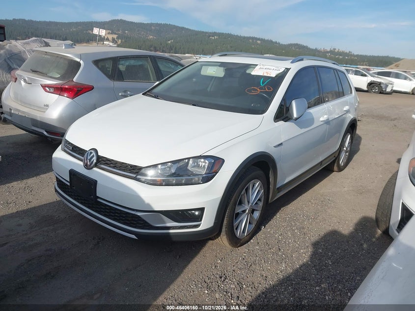 Vin: 3vwh17auxkm514705, lot: 46906518, volkswagen golf alltrack tsi s/tsi se/tsi sel 20192