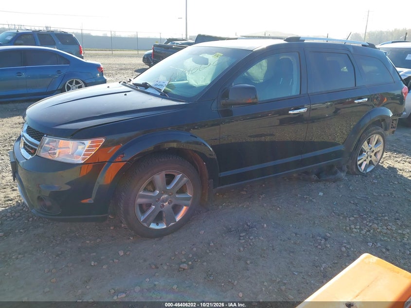 2013 Dodge Journey Crew, Правый зад, IAAI, VIN 3C4PDDDG8DT589955 — фото 2