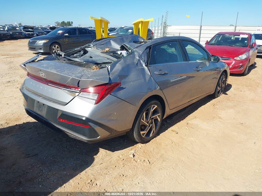 Vin: kmhls4dg0su921129, lot: 46906563, hyundai elantra sel convenience 20254
