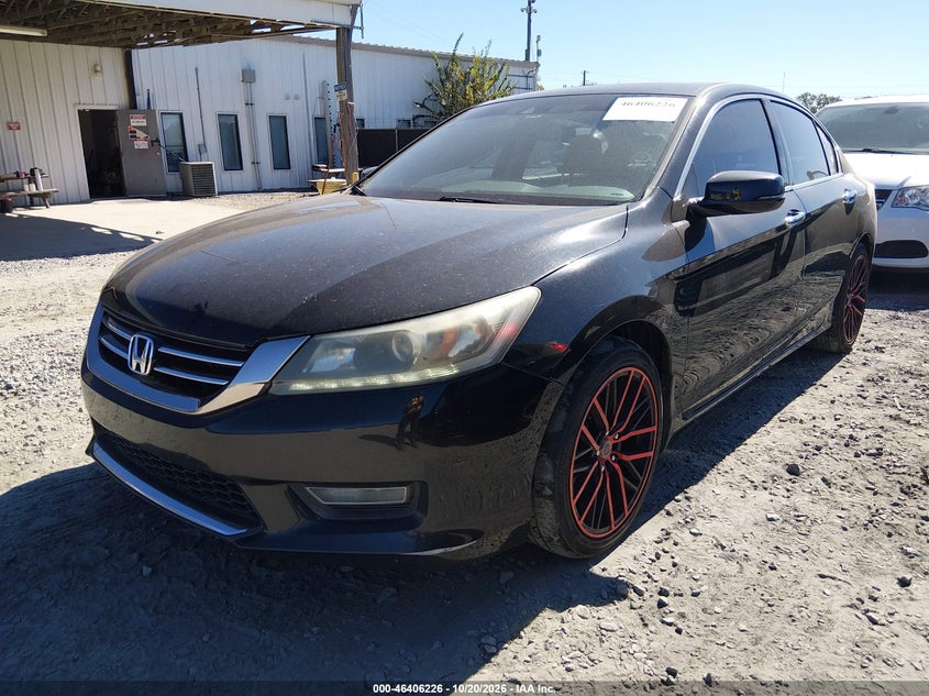 Vin: 1hgcr3f86da024192, lot: 46906584, honda accord ex-l v-6 20132