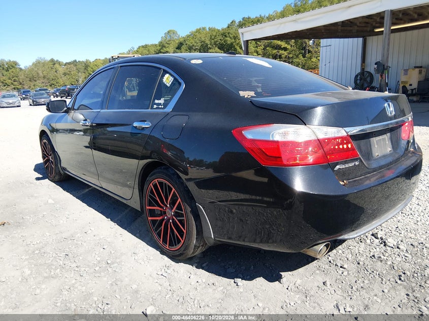 Vin: 1hgcr3f86da024192, lot: 46906584, honda accord ex-l v-6 20133