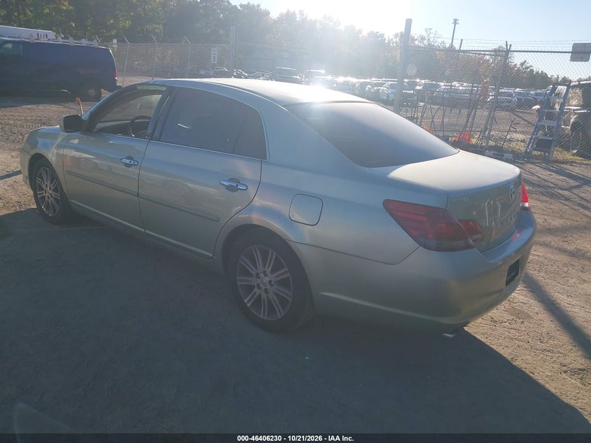 TOYOTA AVALON 2008 VIN 4T1BK36B98U267523