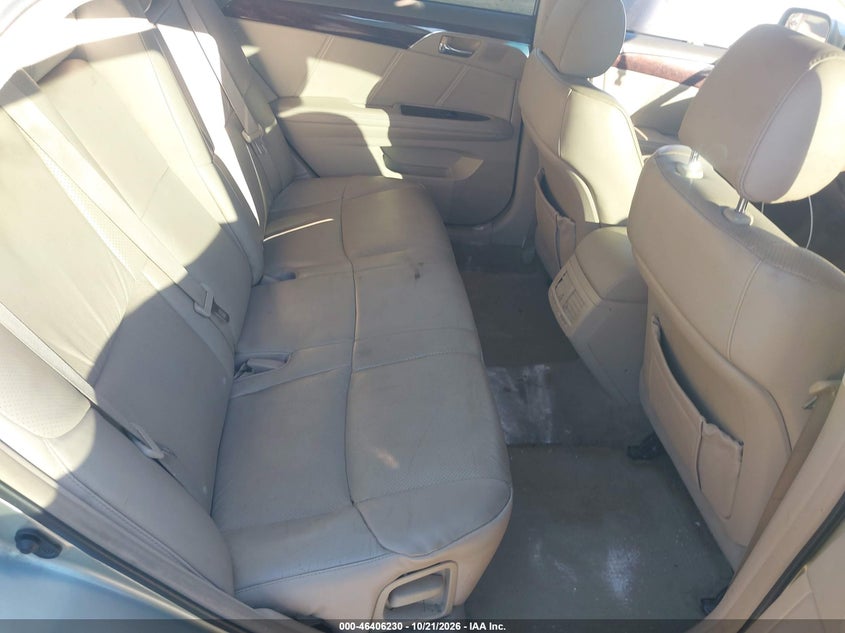 TOYOTA AVALON 2008 VIN 4T1BK36B98U267523