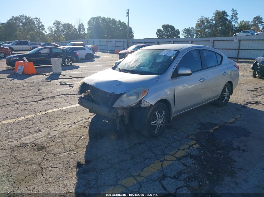 Vin: 3n1cn7ap0cl906873, lot: 46906594, nissan versa 1.6 sv 20122