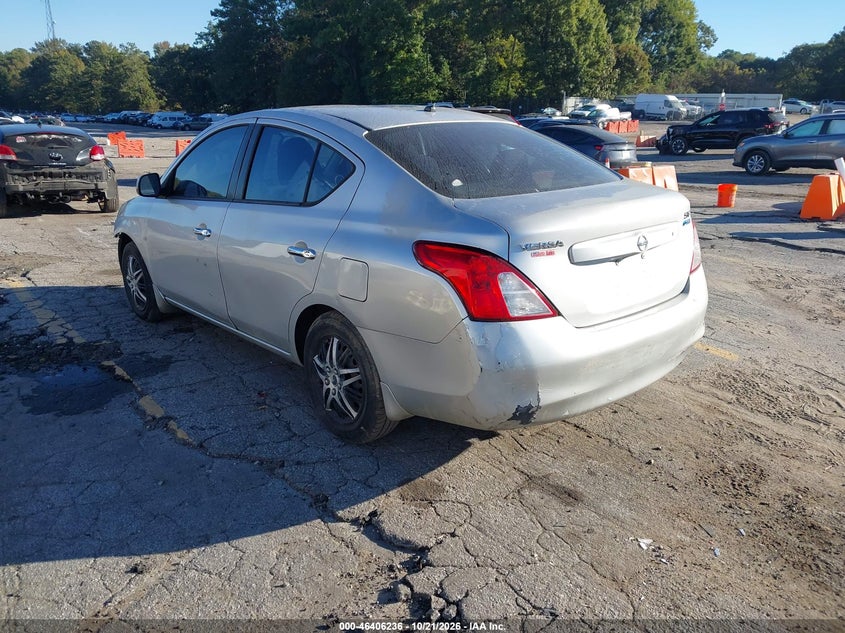 Vin: 3n1cn7ap0cl906873, lot: 46906594, nissan versa 1.6 sv 20123