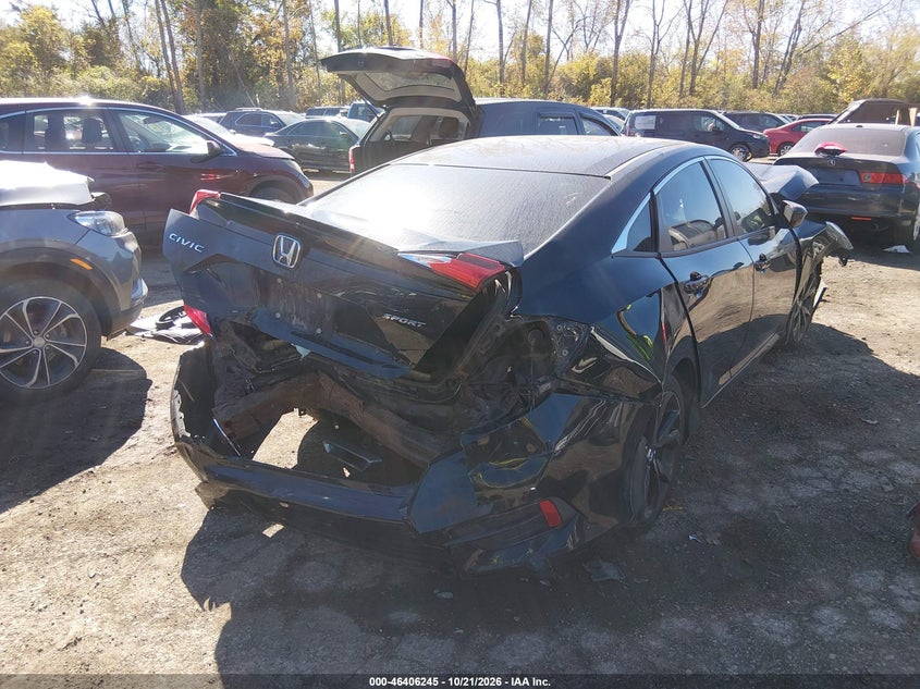 Vin: 19xfc2f84le023450, lot: 46906603, honda civic sport 20204