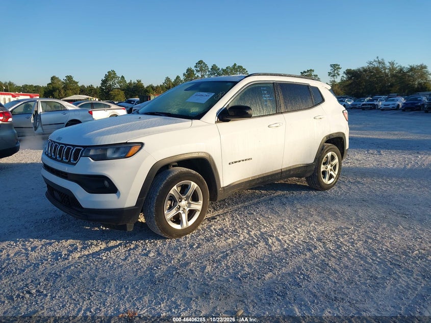 Vin: 3c4njdbn1rt604997, lot: 46906643, jeep compass latitude 4x4 20242