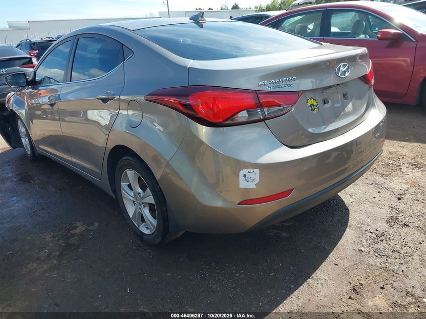 Vin: 5npdh4ae8gh795422, lot: 46906645, hyundai elantra value edition 20163