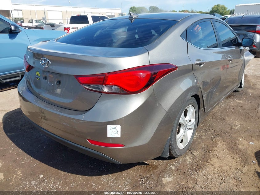 Vin: 5npdh4ae8gh795422, lot: 46906645, hyundai elantra value edition 20164