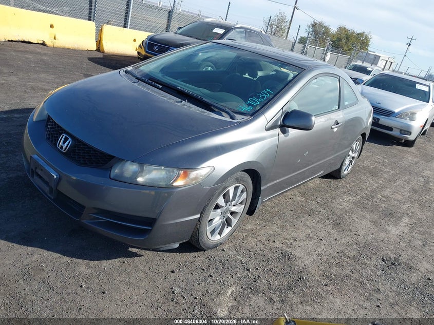 2009 Honda Civic Ex, Normal Wear & Tear, IAAI, VIN 2HGFG12889H506863 — photo 2