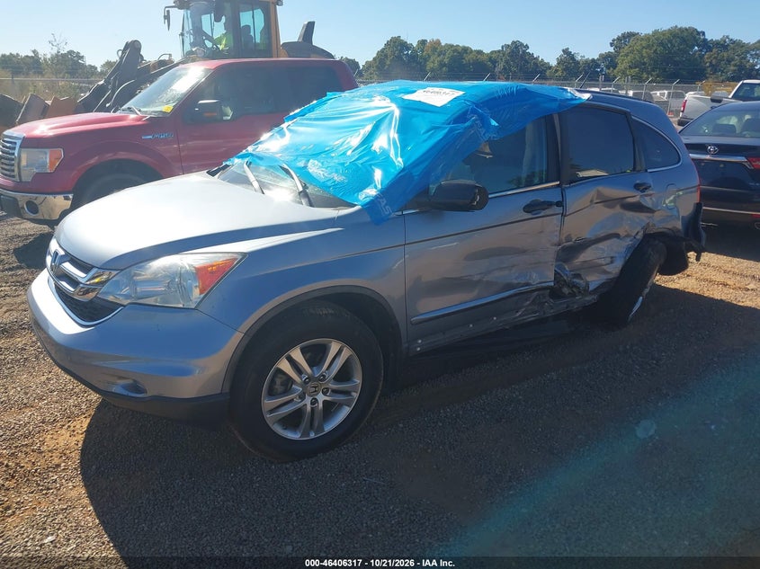 2010 Honda Cr-V Ex, Rollover, IAAI, VIN 5J6RE3H50AL037473 — photo 2