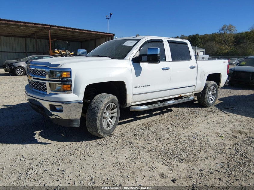Vin: 3gcukrec1eg399541, lot: 46906690, chevrolet silverado 1500 1lt 20142