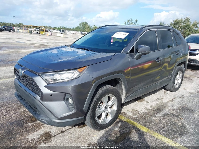 2020 Toyota Rav4 Hybrid Xle, Левый бок, IAAI, VIN 2T3RWRFV0LW087976 — фото 2