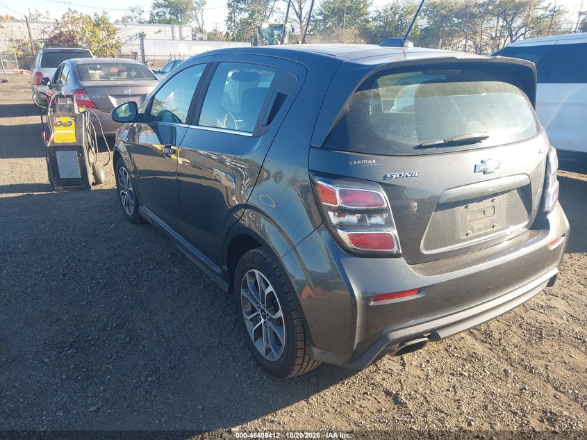 Vin: 1g1jd6sb7k4110896, lot: 46906770, chevrolet sonic lt auto 20193
