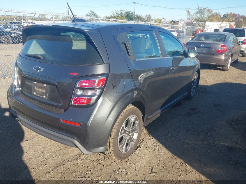 Vin: 1g1jd6sb7k4110896, lot: 46906770, chevrolet sonic lt auto 20194