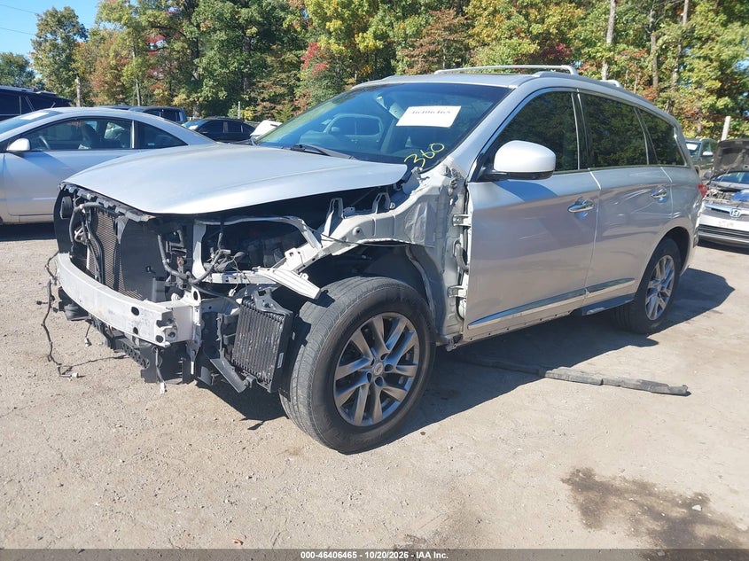 Vin: 5n1al0mm3dc350831, lot: 46906823, infiniti jx35 20132