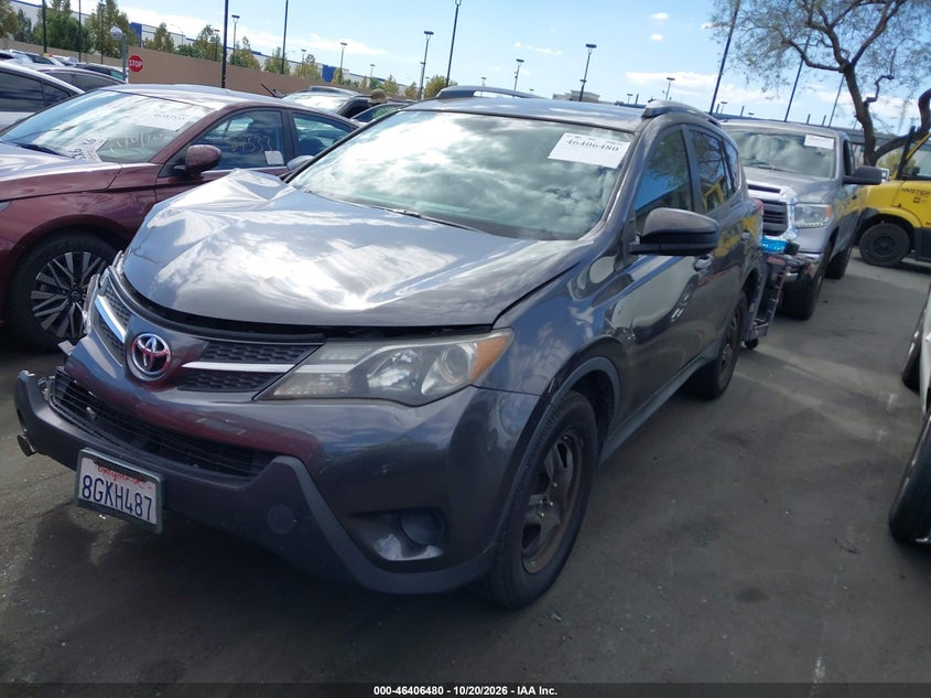 Vin: jtmzfrev2fj051730, lot: 46906838, toyota rav4 le 20152