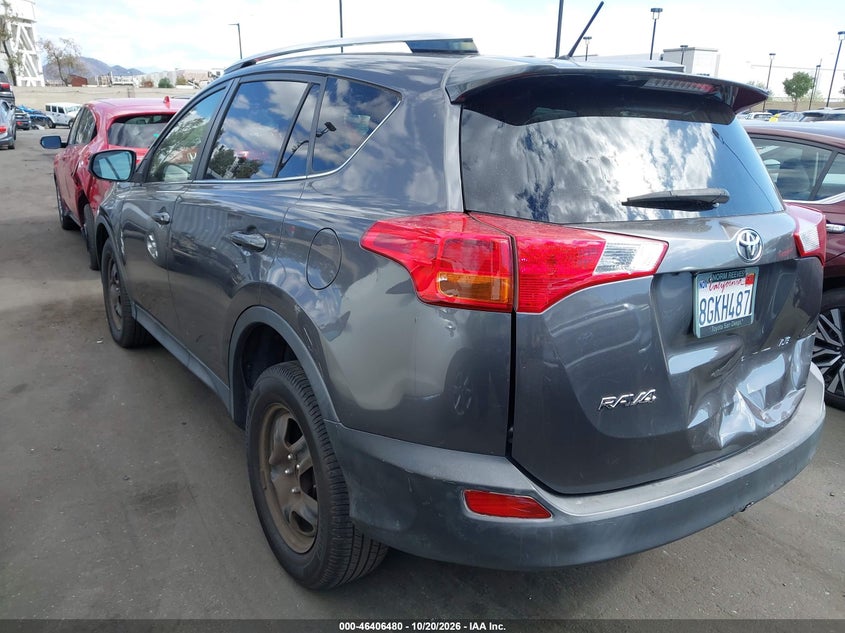 Vin: jtmzfrev2fj051730, lot: 46906838, toyota rav4 le 20153