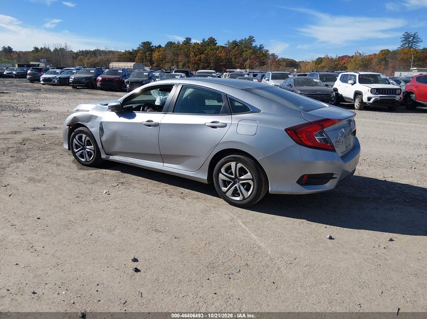 Vin: 19xfc2f5xhe221088, lot: 46906851, honda civic lx 20173