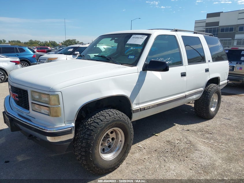1996 GMC Yukon, Front End, IAAI, VIN 1GKEK13R1TJ724086 — photo 2