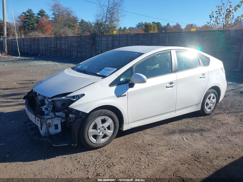 Vin: jtdkn3du1a0090303, lot: 46906866, toyota prius ii 20102