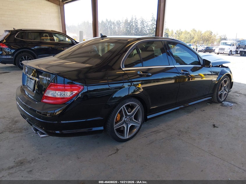 Vin: wddgf7hb1af421693, lot: 46906879, mercedes-benz c 63 amg 20104