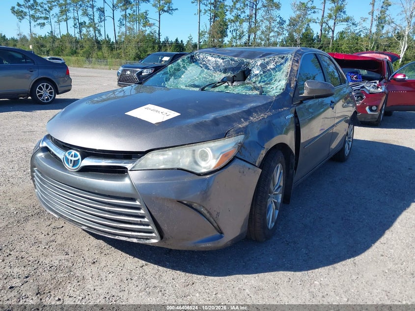 2017 Toyota Camry Hybrid Xle, Обычный износ, IAAI, VIN 4T1BD1FK0HU220735 — фото 2
