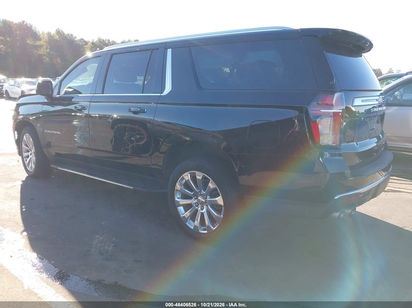 Vin: 1gnskfkd7mr288937, lot: 46906884, chevrolet suburban 4wd premier 20213