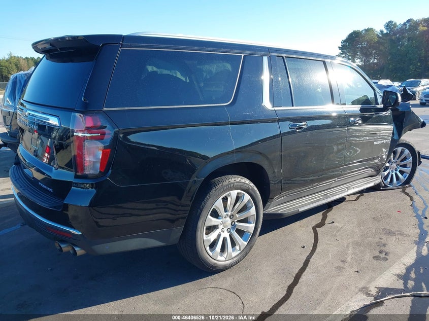Vin: 1gnskfkd7mr288937, lot: 46906884, chevrolet suburban 4wd premier 20214