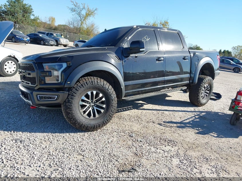 Vin: 1ftfw1rg2kfa87298, lot: 46906890, ford f-150 raptor 20192