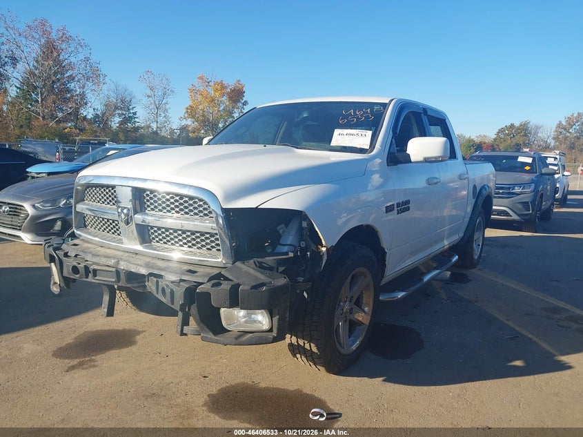 Vin: 1d7rv1ct5as165509, lot: 46906891, dodge ram 1500 slt/sport/trx 20102