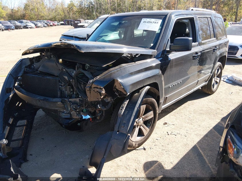 Vin: 1c4njrfb7hd206310, lot: 46906943, jeep patriot high altitude 4x4 20172
