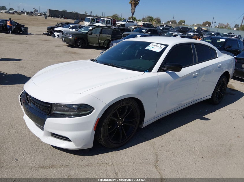 Vin: 2c3cdxhg7jh164469, lot: 46906981, dodge charger sxt plus rwd 20182