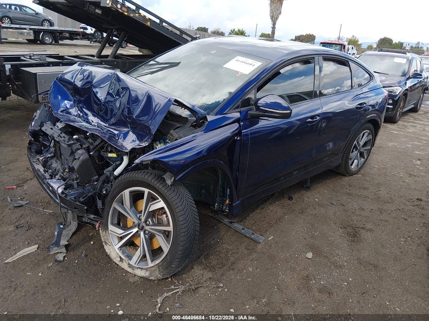 Vin: wa132bfz7rp021306, lot: 46907042, audi q4 sportback e-tron premium plus 50 quattro 20242