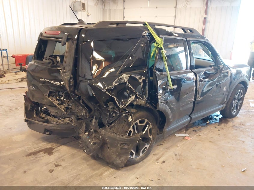 Vin: 3fmcr9c67nrd96440, lot: 46907048, ford bronco sport outer banks 20224