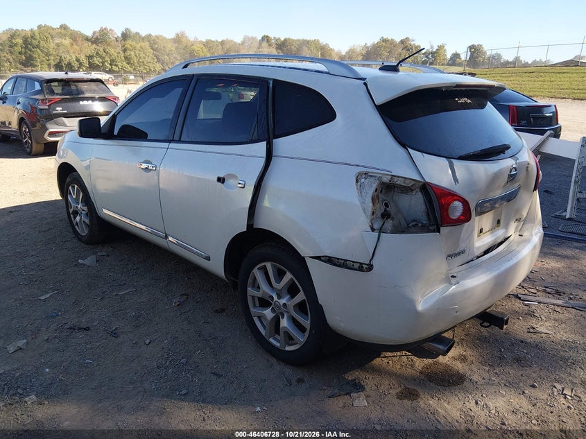 Vin: jn8as5mv9bw280233, lot: 46907086, nissan rogue sv 20113