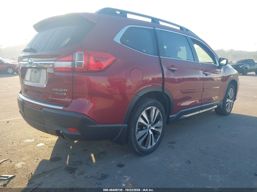 Vin: 4s4wmapd5k3426728, lot: 46907093, subaru ascent limited 20194