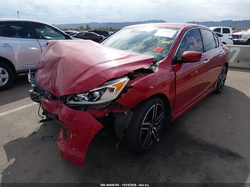 Vin: 1hgcr2f59ha292997, lot: 46907123, honda accord sport 20172