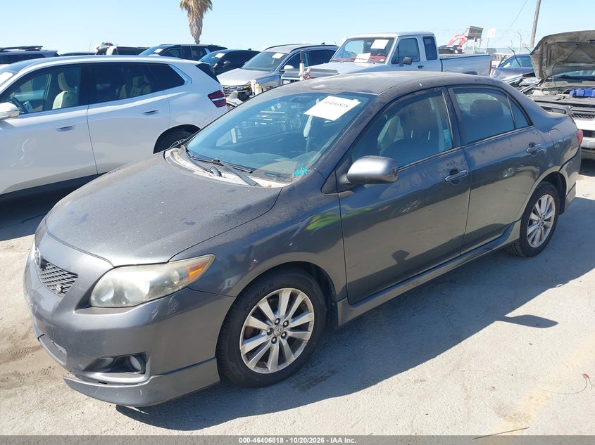2009 Toyota Corolla S, Unknown, IAAI, VIN 1NXBU40E59Z055027 — photo 2