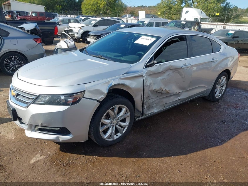 Vin: 2g1105s39j9154652, lot: 46907192, chevrolet impala 1lt 20182