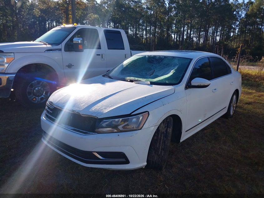 2017 Volkswagen Passat 1.8T Se, Fresh Water, IAAI, VIN 1VWBT7A33HC057267 — photo 2