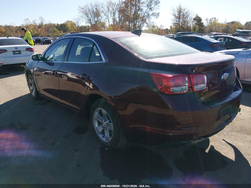 Vin: 1g11c5sl9ff136898, lot: 46907224, chevrolet malibu 1lt 20153