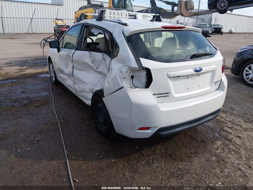 Vin: jf1gpaa61fh304215, lot: 46907227, subaru impreza 2.0i 20153