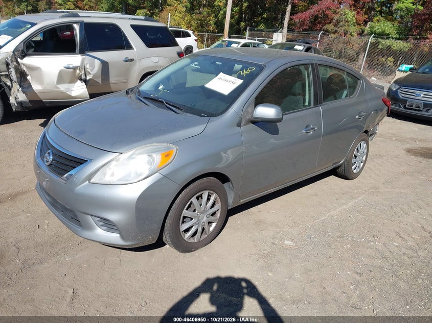 Vin: 3n1cn7ap6dl850424, lot: 46907309, nissan versa 1.6 sv 20132
